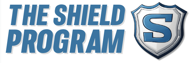 the shield program logo